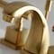 Kingston Brass KS4947CQL Widespread Bathroom Faucet with Brass Pop-Up, Brushed Brass KS4947CQL - alternate 6